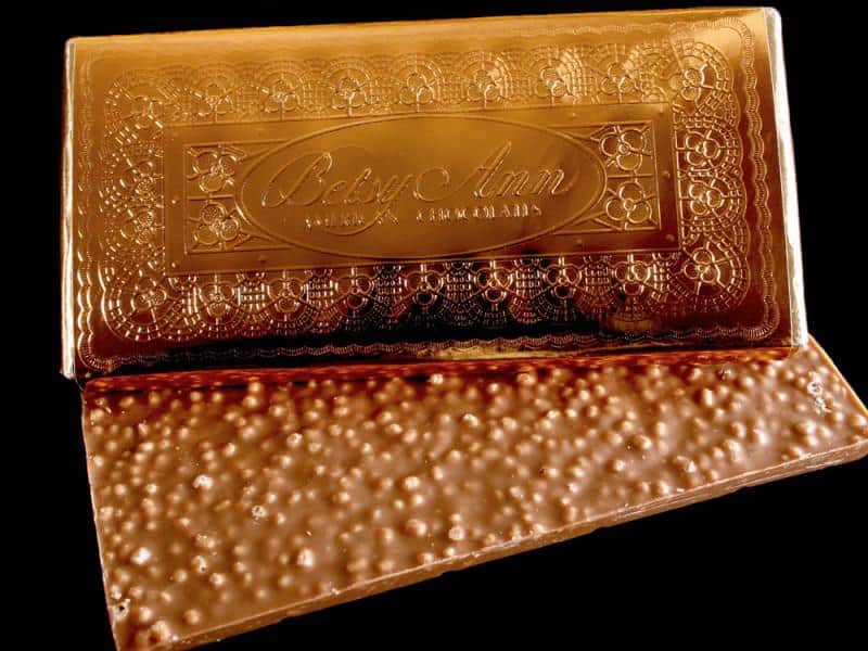 Betsy Ann Chocolates Milk Chocolate Crisp Rice Bar